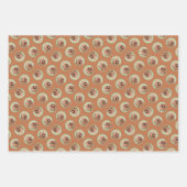 Briard Painting Tawny Black Overlay Niedlicher Hun Geschenkpapier Set (Vorderseite 3)