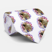 Briard Patriot Krawatte (Gerollt)