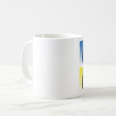 Briard Pop Art Kaffeetasse (Vorderseite Links)