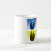Briard Pop Art Kaffeetasse (Mittel)
