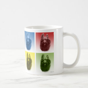 Briard Pop Art Kaffeetasse