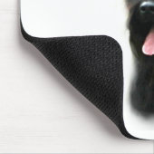 Briard (schwarz) History Design Mousepad (Ecke)