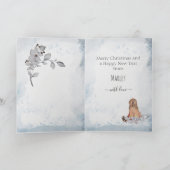 Briard Shaggy Hunde Mama Weihnachten (Innenseite)