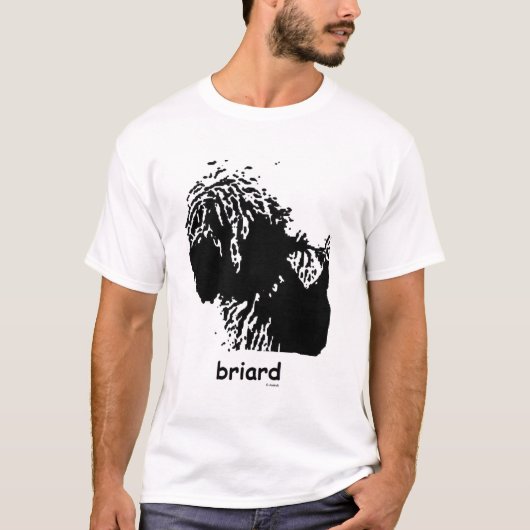 Briard T-Shirt (Vorderseite)