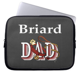 Briard Vater Laptopschutzhülle