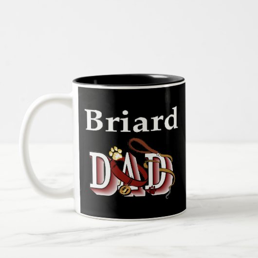 Briard Vater Tasse (Links)