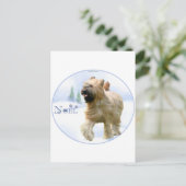 Briard Weihnachten (Stehend Vorderseite)