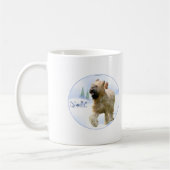 Briard Weihnachten Kaffeetasse (Links)