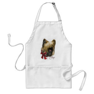 Briard-Weihnachtsgeschenke Schürze