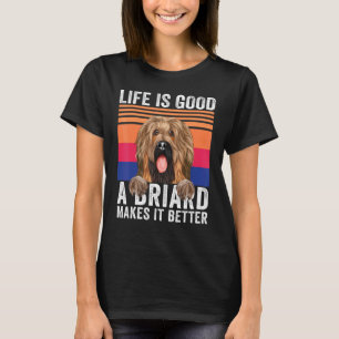 Briards Macht Dein Leben Gut Vintage T-Shirt