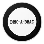 Bric-a-brac Keramikknauf (Vorderseite)