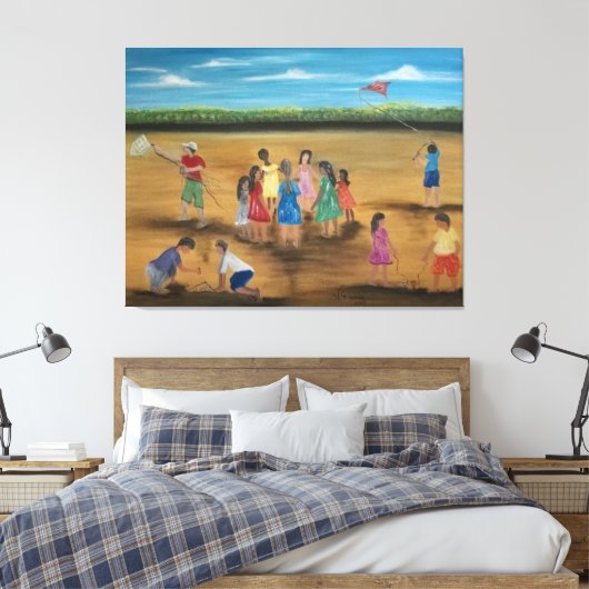 Bricadeiras Leinwanddruck (Insitu (Schlafzimmer))