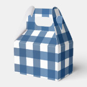 Brich Box Vichy Marine Geschenkschachtel (Rückseite)