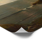 Bricher Küstenlandschaft Poster (Ecke)