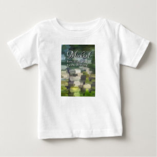 Brick Abstrakt Summer Green Baby T - Shirt