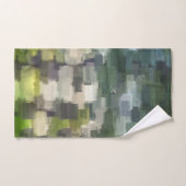 Brick Abstrakt Summer Green Bad Set (Handtuch)