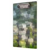 Brick Abstrakt Summer Green Klemmbrett (Links)