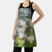 Brick Abstrakt Summer Green Schürze (InSitu)