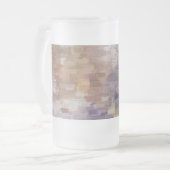 Brick Abstrakt Winter Fall Mattiert Glass Ber Tass Mattglas Bierglas (Vorderseite Links)