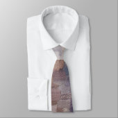 Brick Abstrakt Winter Fall Neck Tie Krawatte (Gebunden)