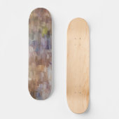 Brick Abstrakt Winter Fall Skateboard (Vorderseite)