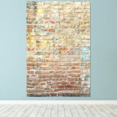 Brick Art Leinwand (Insitu (Holzboden))