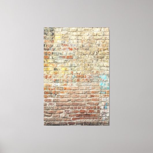 Brick Art Leinwand (Vorderseite)