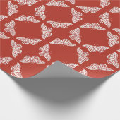 Brick Arts and Crafts Schmetterlinge Geschenkpapier (Ecke)