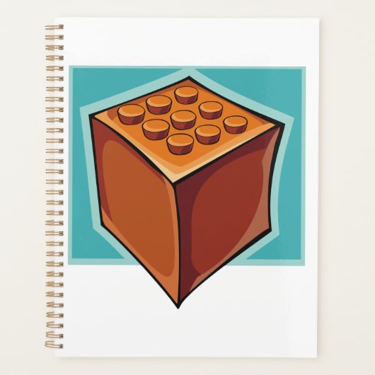 Brick Block Fun Building Toy Planer (Vorderseite)