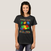 Brick Builder blockt Gebäude Master Builder Toys T-Shirt (Vorne ganz)