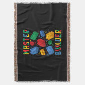 Brick Builder Funny Blocks Gebäude Master Builder Decke (Vorderseite Vertikal)