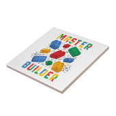 Brick Builder Funny Blocks Gebäude Master Builder Fliese (Seite)