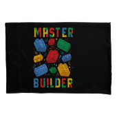 Brick Builder Funny Blocks Gebäude Master Builder Kissenbezug (Vorderseite)