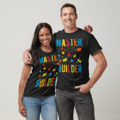 Brick Builder Funny Blocks Gebäude Master Builder T-Shirt (Unisex)
