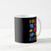 Brick Builder Funny Blocks Master Builder Kaffeetasse (VorderseiteRechts)