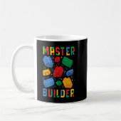 Brick Builder Funny Blocks Master Builder Kaffeetasse (Links)