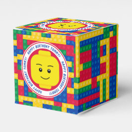 Brick Builder Mann Geburtstag anpassbar Geschenkschachtel
