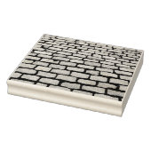 Brick Cobblestone Street Pathway Naturofotografie Gummistempel (Stempel)