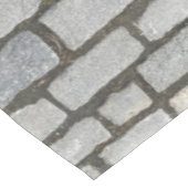 Brick Cobblestone Street Pathway Naturofotografie Tischdecke (Schrägansicht)