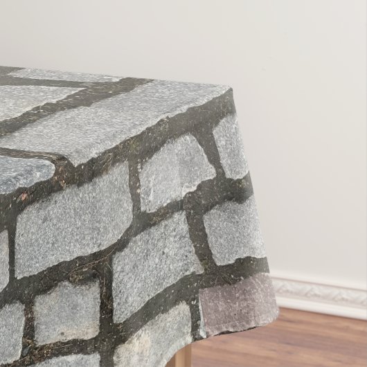 Brick Cobblestone Street Pathway Naturofotografie Tischdecke (Beispiel)