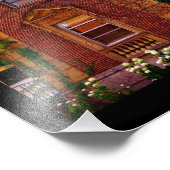 Brick-Gebäude Fotodruck (Ecke)