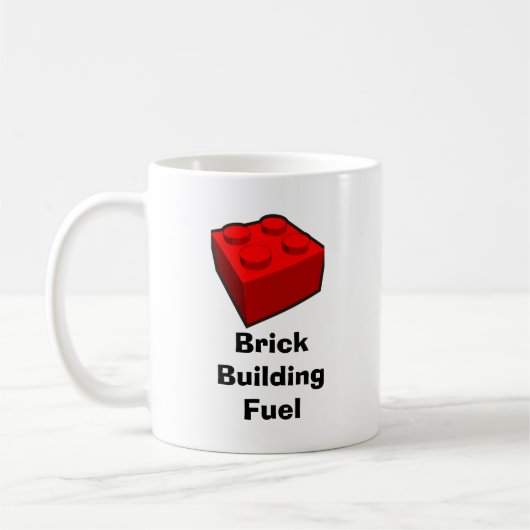 Brick Gebäude Fuel Tasse (Links)
