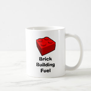 Brick Gebäude Fuel Tasse