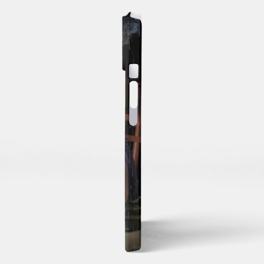 Brick gebaut Totoro iPhone 13 Fall Hülle (Linke Seite)