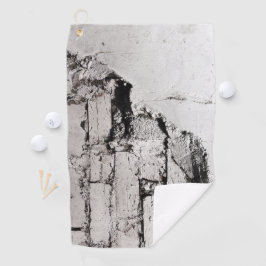 Brick Gray Golfing Pattern Destiny's Schicksal Golfhandtuch