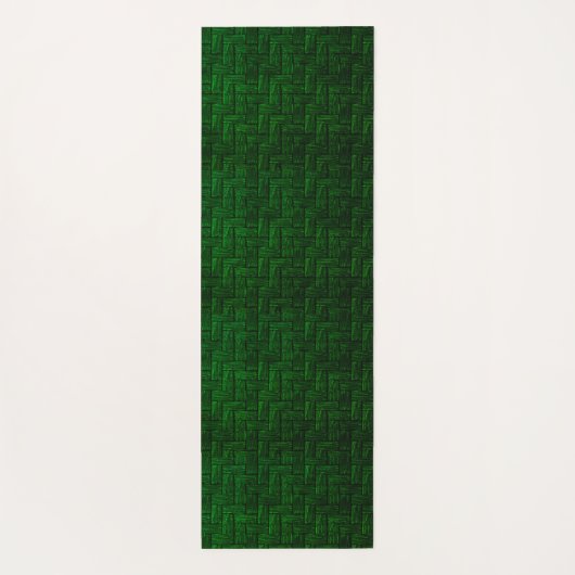 Brick Green Yoga Mat Yogamatte (Rückseite)