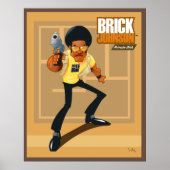 Brick Johnson. Privater Dick! Poster (Vorne)