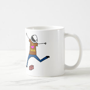 Brick Jumping Kaffeetasse