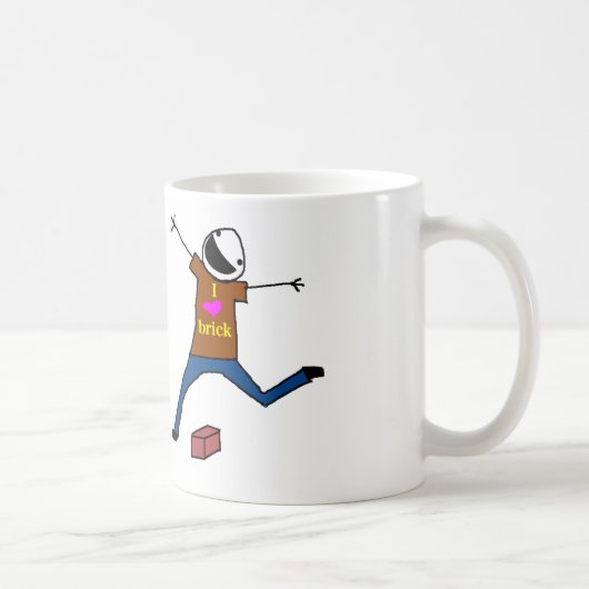 Brick Jumping Kaffeetasse (Rechts)