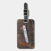 Brick Lane - London - Street Sign - Gepäckmarke Gepäckanhänger (Vorderseite vertikal)